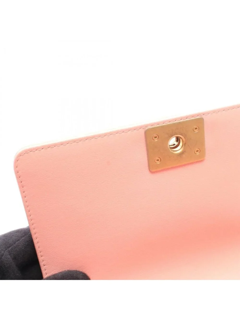 Chanel Waist Bag Boy by the Sea Flap Chain Pink Lambskin